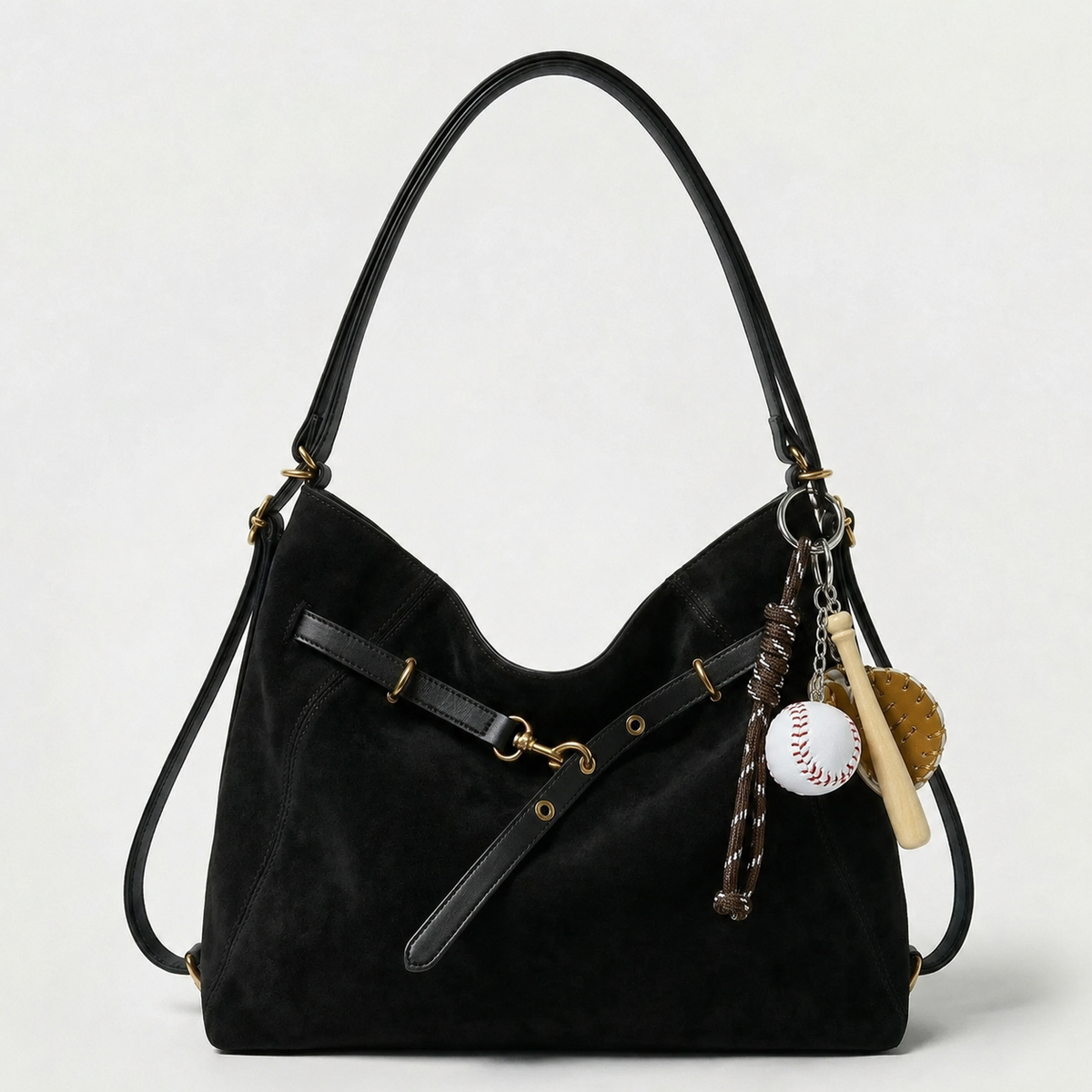 Classic Large Suede Tote Bag
