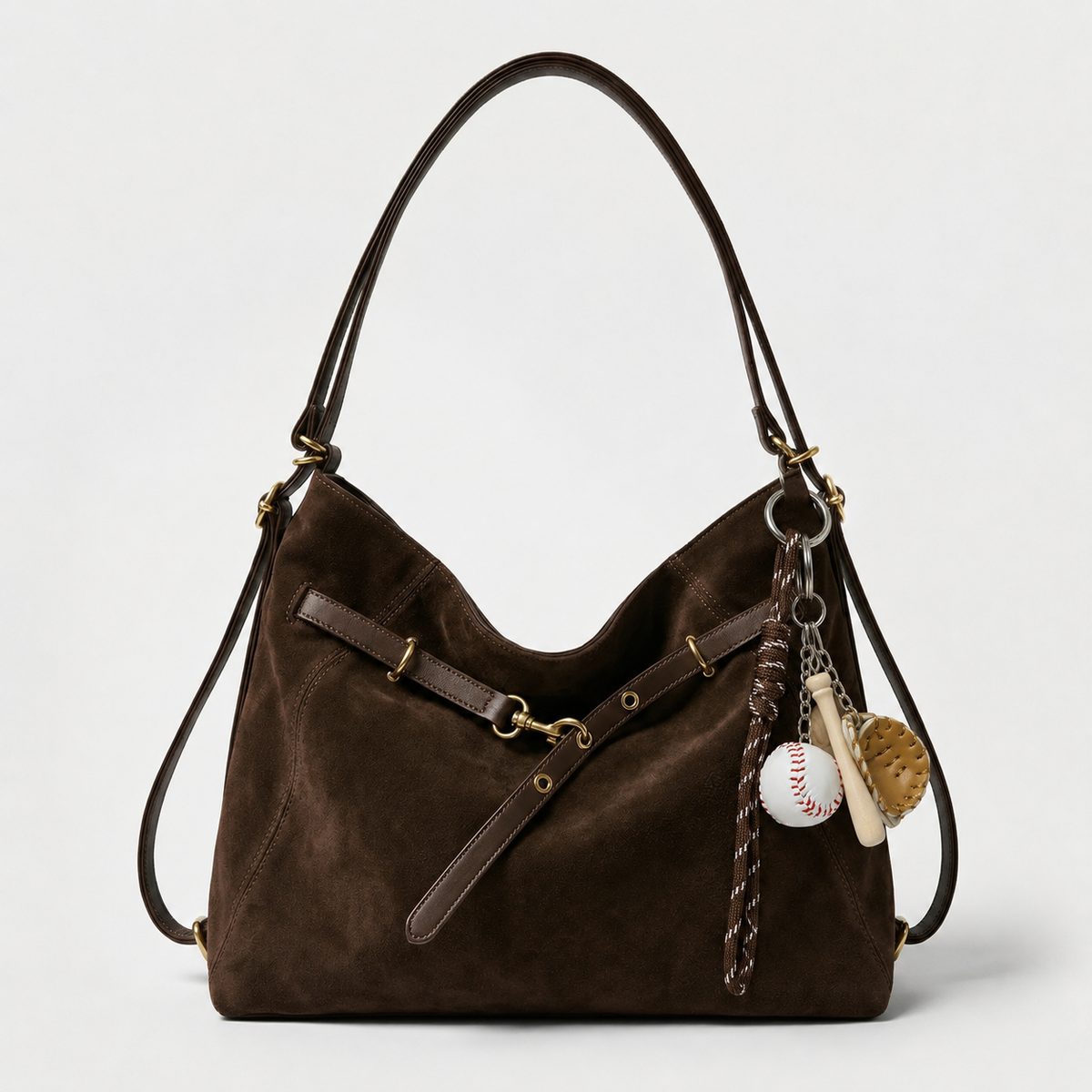 Classic Large Suede Tote Bag