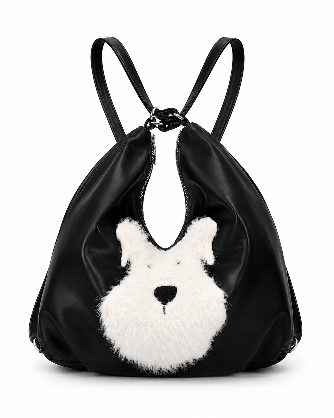Soft Plush Puppy Shoulder Bag